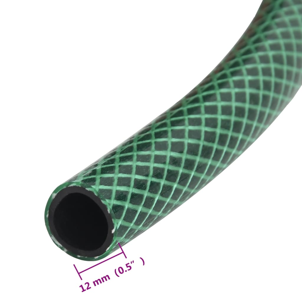 vidaXL Záhradná hadica zelená 50 m PVC