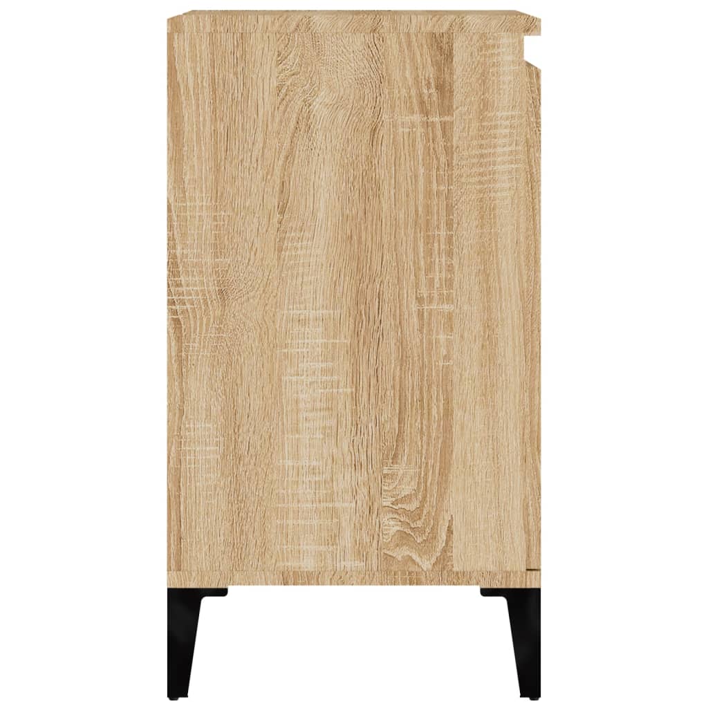 vidaXL Umývadlová skrinka dub sonoma 58x33x60 cm kompozitné drevo