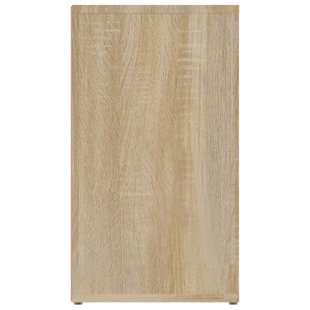 vidaXL Komoda dub sonoma 80x30x80 cm spracované drevo