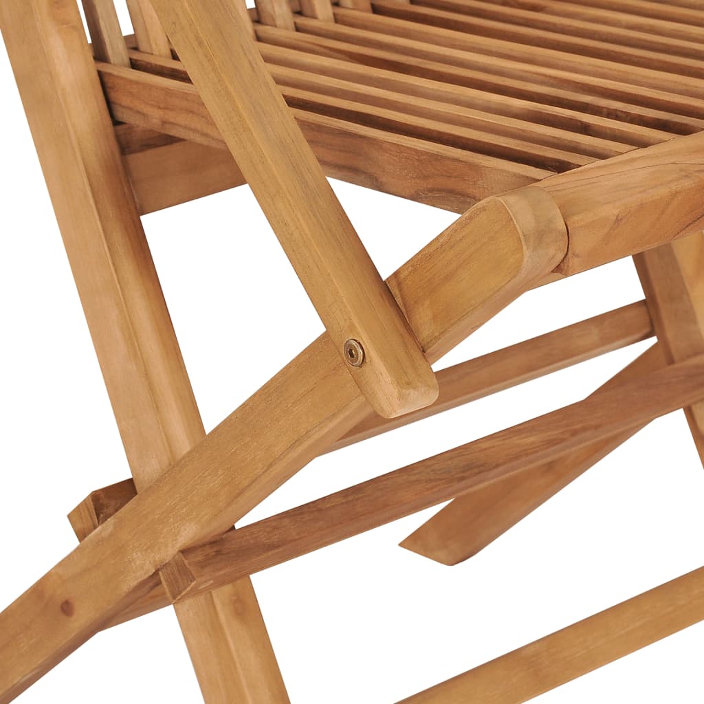 vidaXL Záhradné stoličky s antracitovými podložkami 8 ks tíkový masív