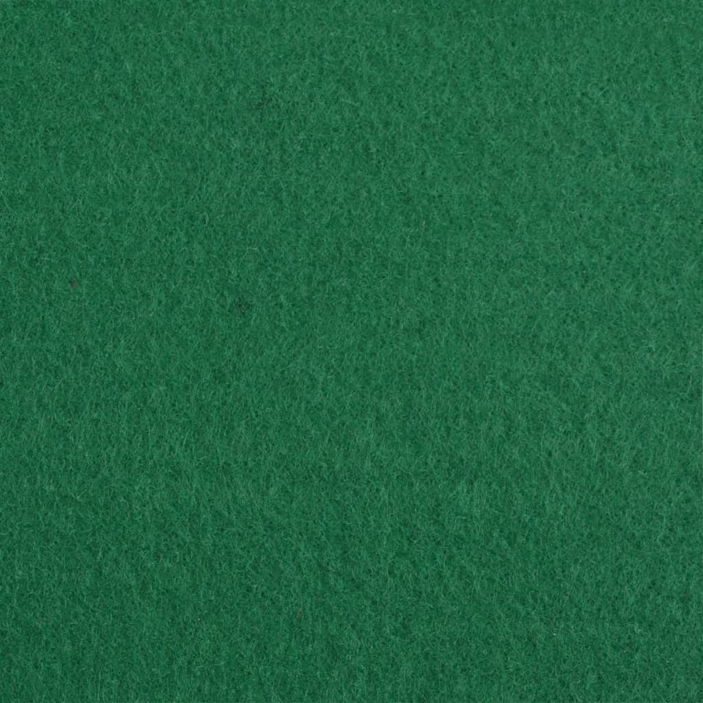 vidaXL Záťažový koberec, hladký 1,2x12 m, zelený