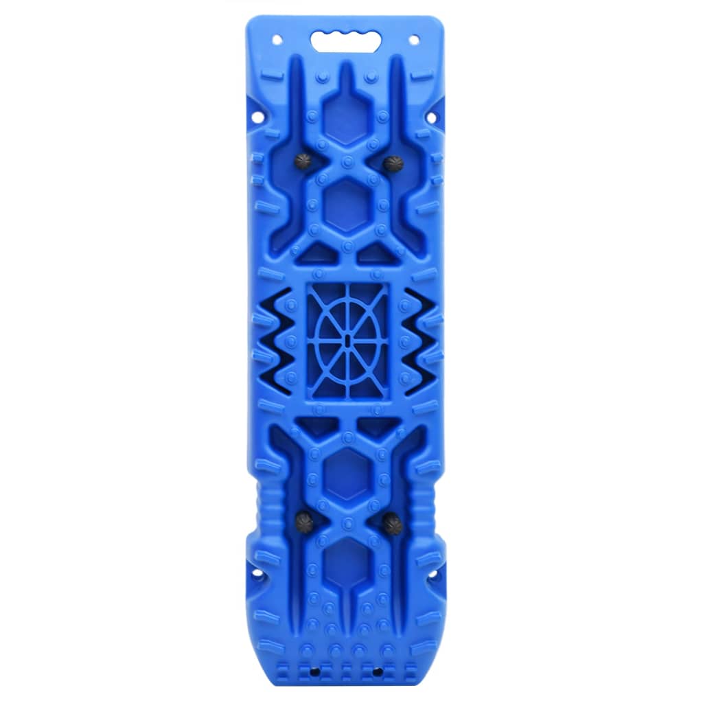 vidaXL Trakčné dosky 2 ks modré 107x31x7 cm nylon