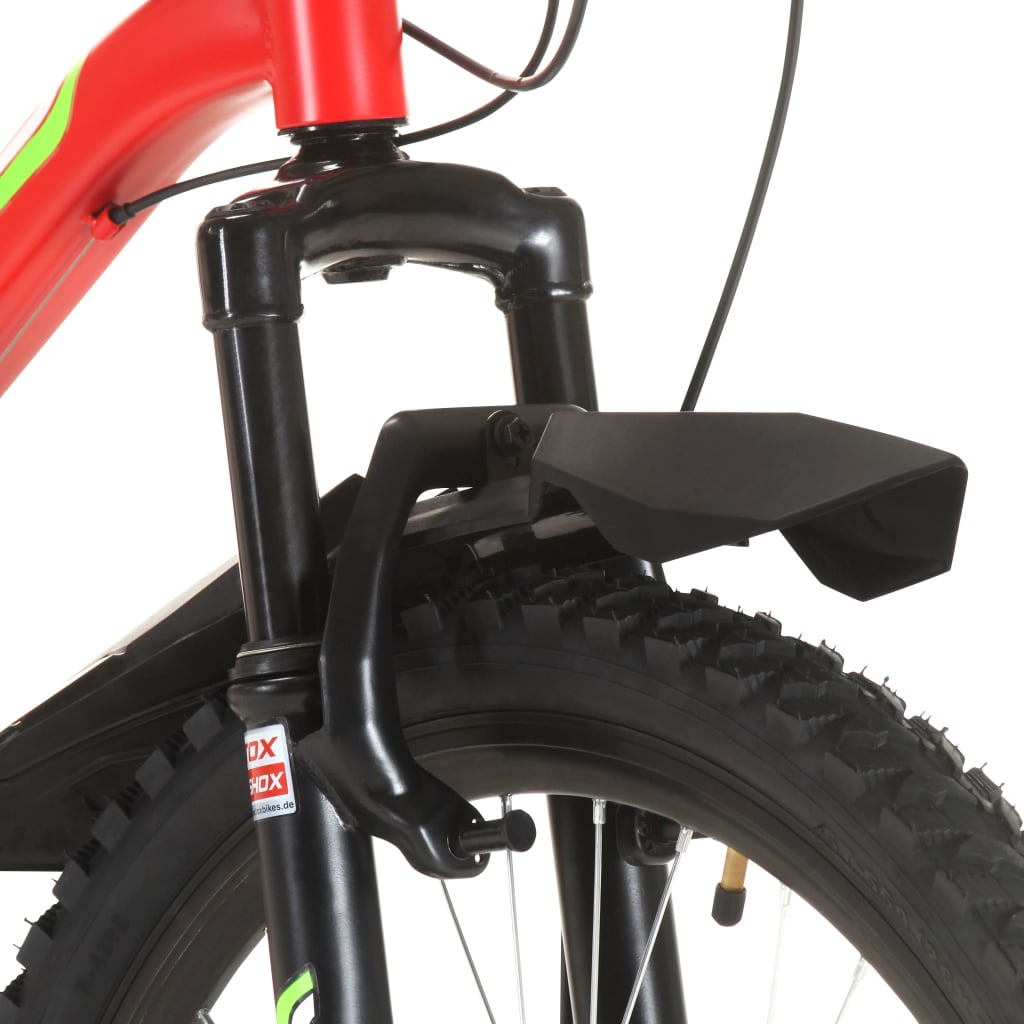 vidaXL Horský bicykel 21 rýchlostí 26" koleso 42 cm rám červený