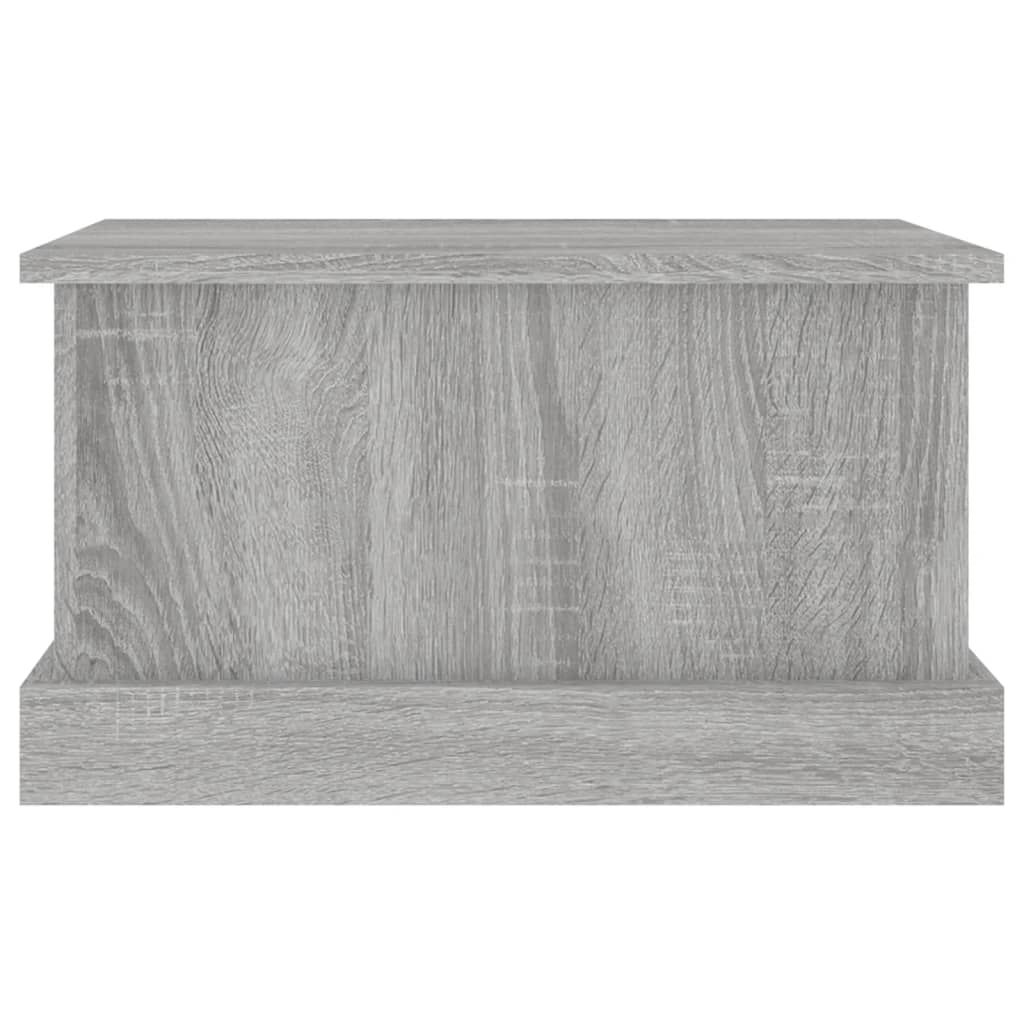 vidaXL Úložný box sivý sonoma 50x30x28 cm spracované drevo
