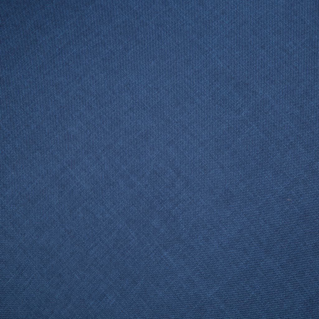 vidaXL 2-miestna pohovka s textilným čalúnením, modrá