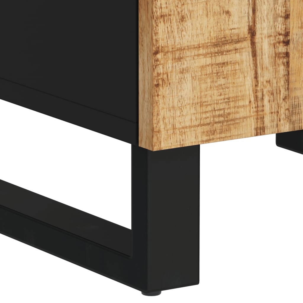 vidaXL Kúpeľňový stolík 38x33x160 cm masívne mangovníkové drevo