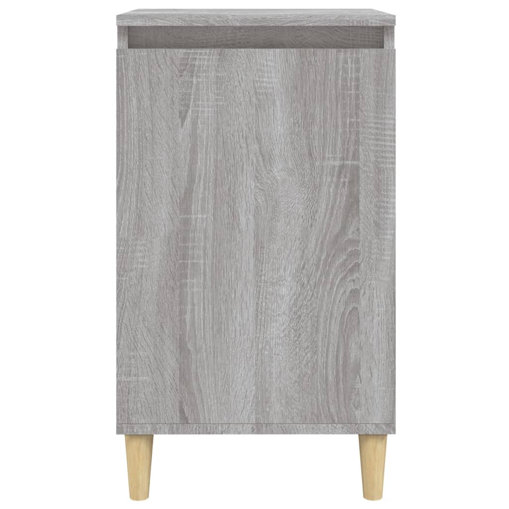 vidaXL Nočný stolík sivý sonoma 40x35x70 cm spracované drevo