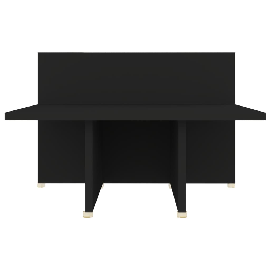 vidaXL Konferenčný stolík, čierny 111,5x50x33 cm, kompozitné drevo