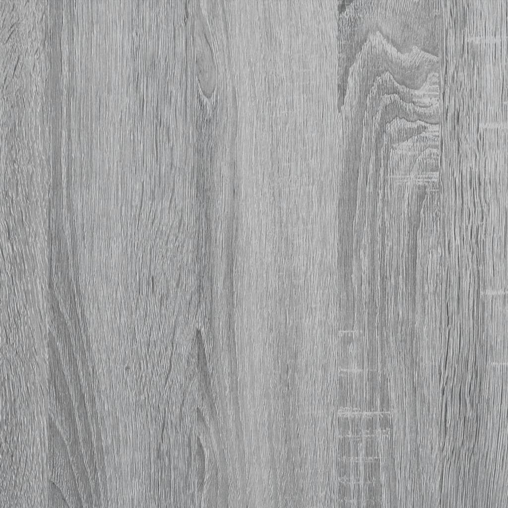 vidaXL Skrinka na umývadlo sivá sonoma 60x33x60 cm kompozitné drevo