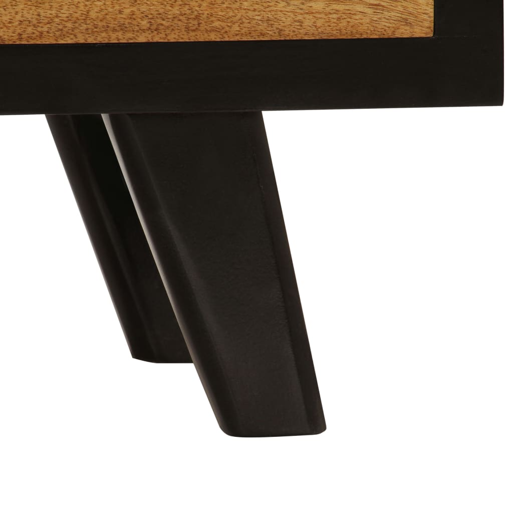 VidaXL TV stolík z masívneho mangovníkového dreva, 120x30x50 cm