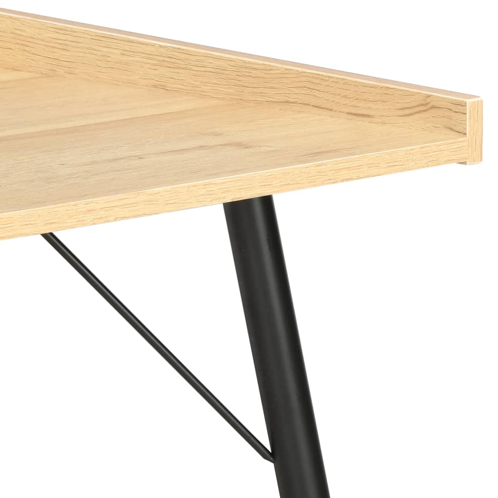 vidaXL Stôl dubová farba 90x50x79 cm