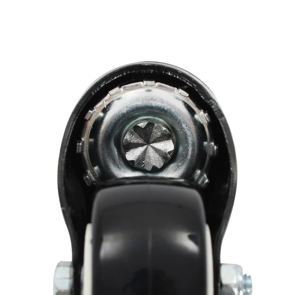 vidaXL Otočné kolieska s brzdou 12 ks, 50 mm