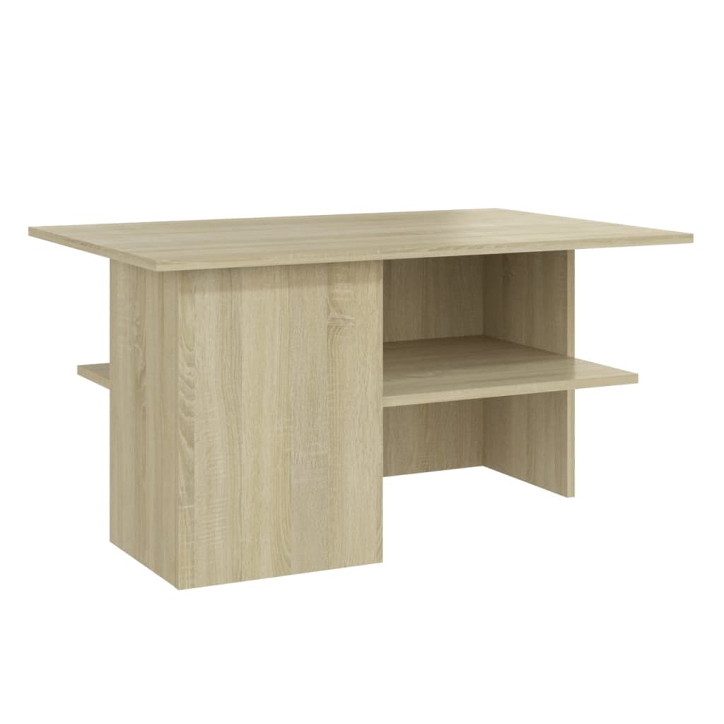 vidaXL Konferenčný stolík dub sonoma 90x60x46,5 cm drevotrieska