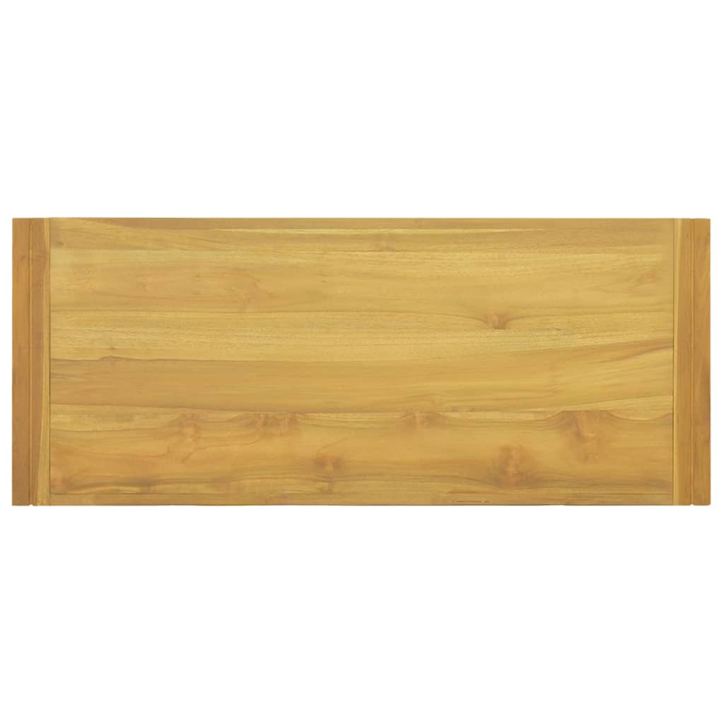 vidaXL Nástenná kúpeľňová skrinka 110x45x35 cm masívne tíkové drevo