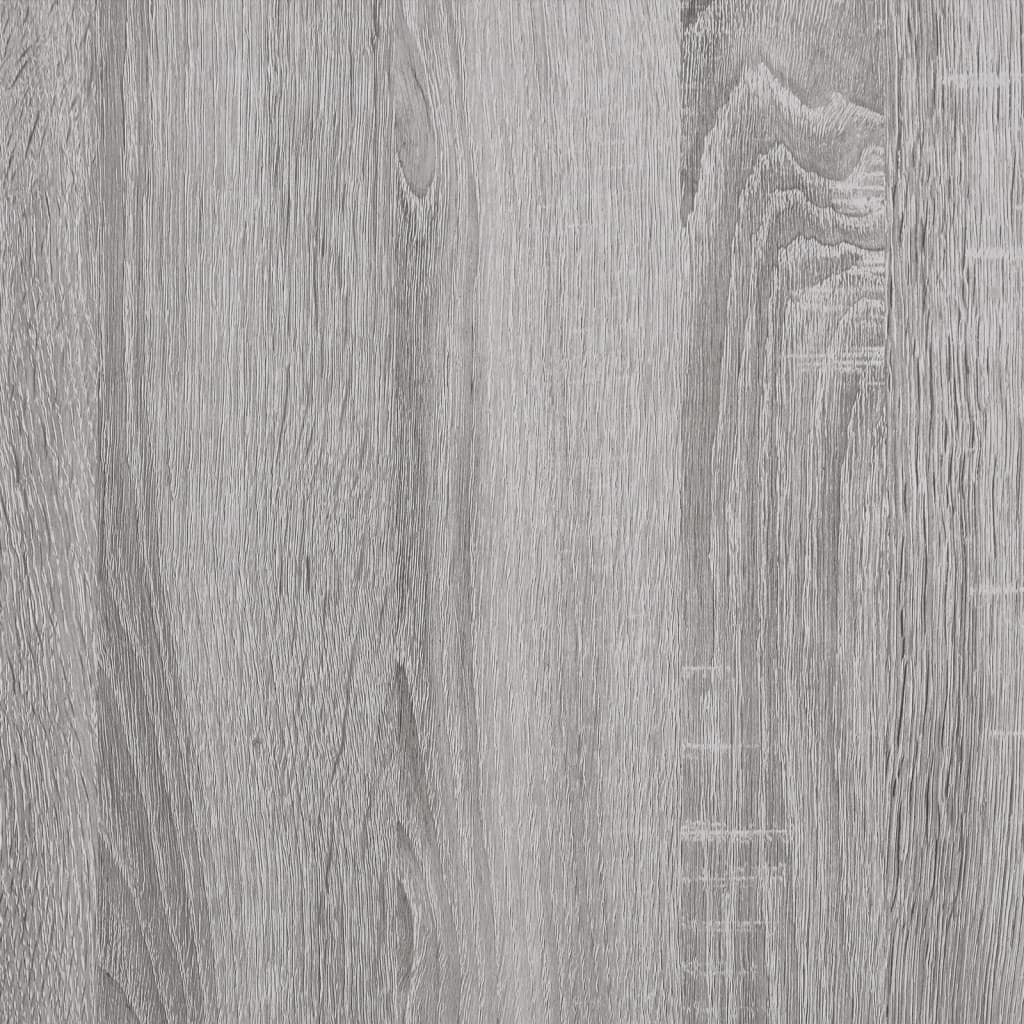 vidaXL Pekársky stojan 6-poschodový sivý sonoma 90x40x180cm komp.drevo