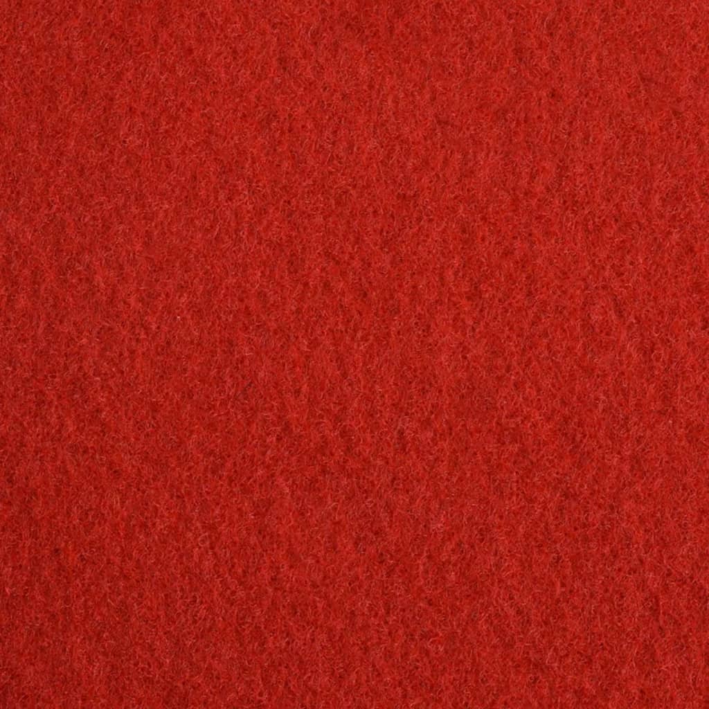 vidaXL Objektový koberec, 1x24 m, červený