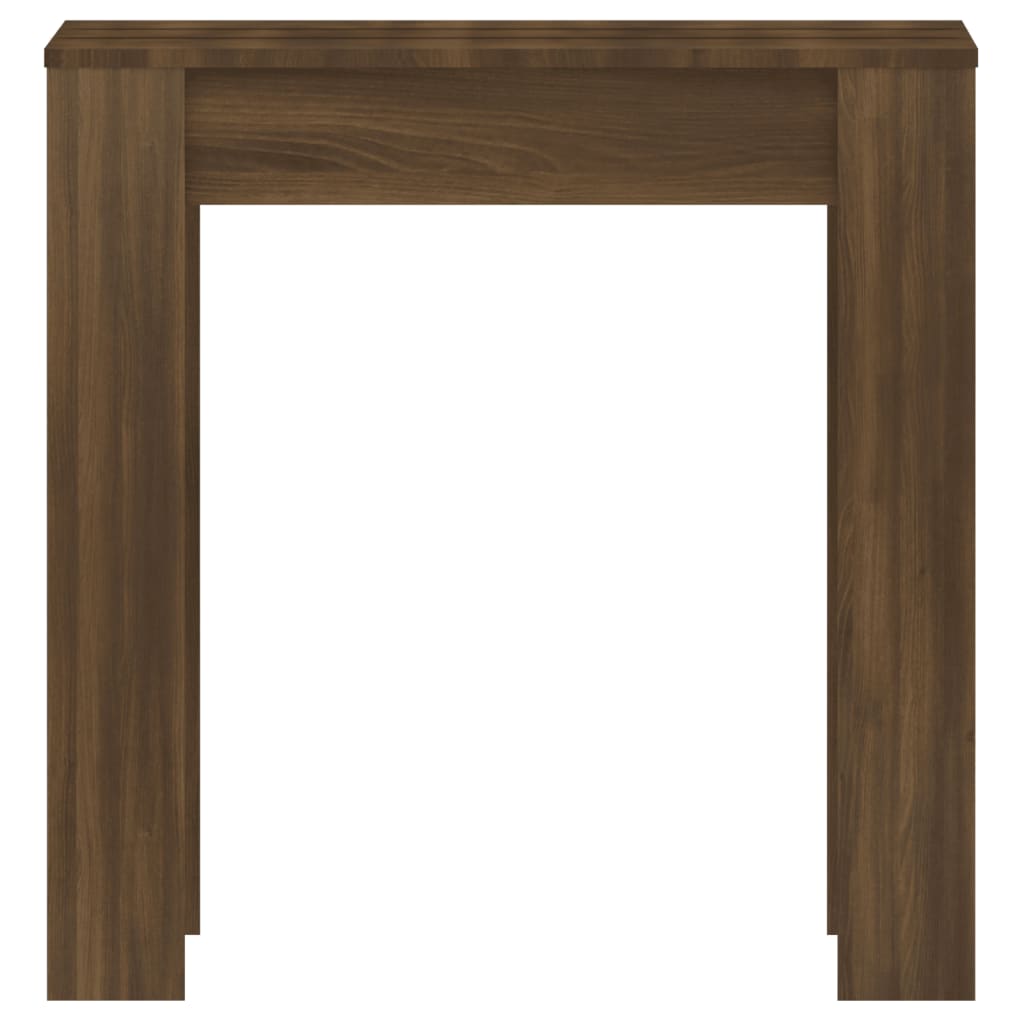vidaXL Jedálenský stôl hnedý dub 140x74,5x76 cm spracované drevo