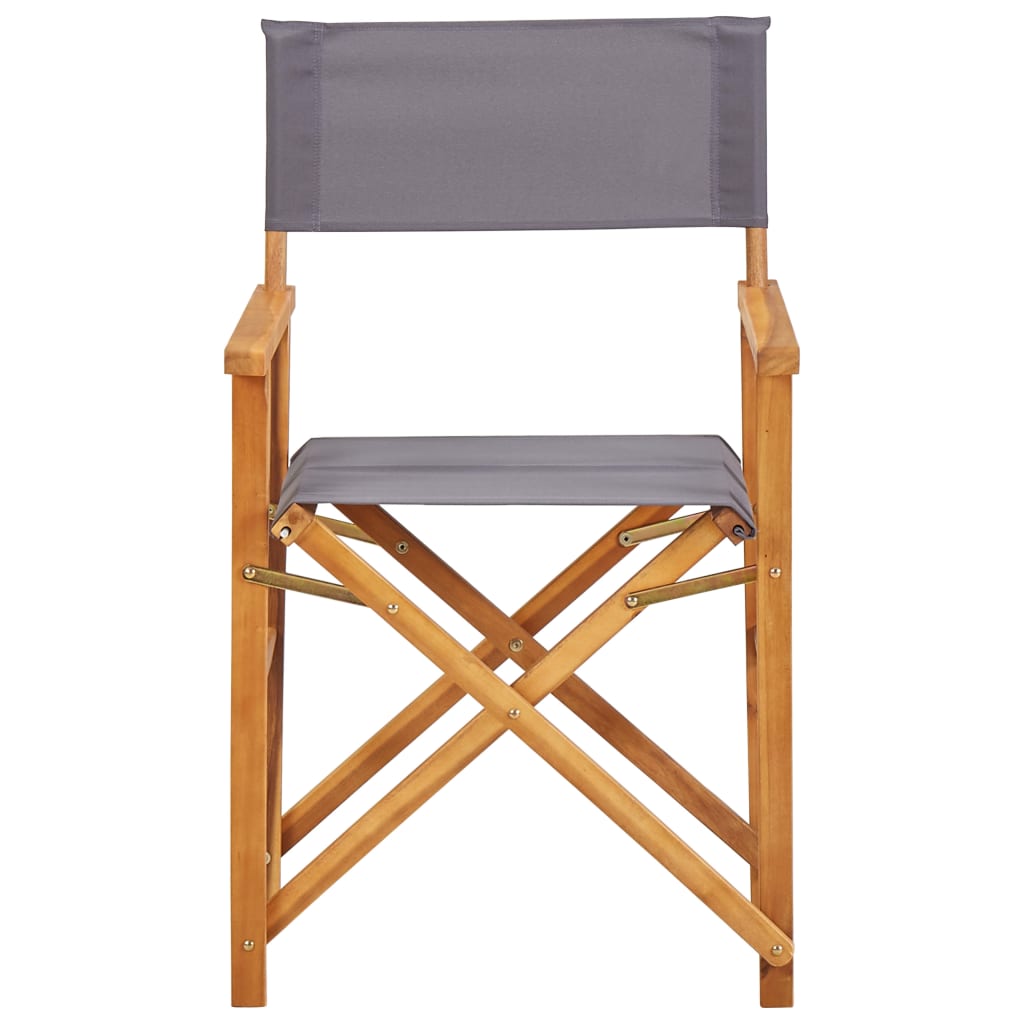 vidaXL Režisérske stoličky, akáciový masív