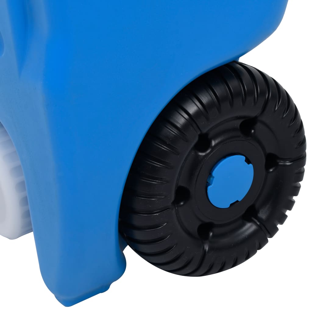 vidaXL Nádrž na vodu na kolieskach pre kempovanie modrá 40 l