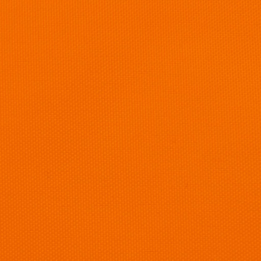 vidaXL Tieniaca plachta, oxford, lichobežníková 2/4x3 m, oranžová