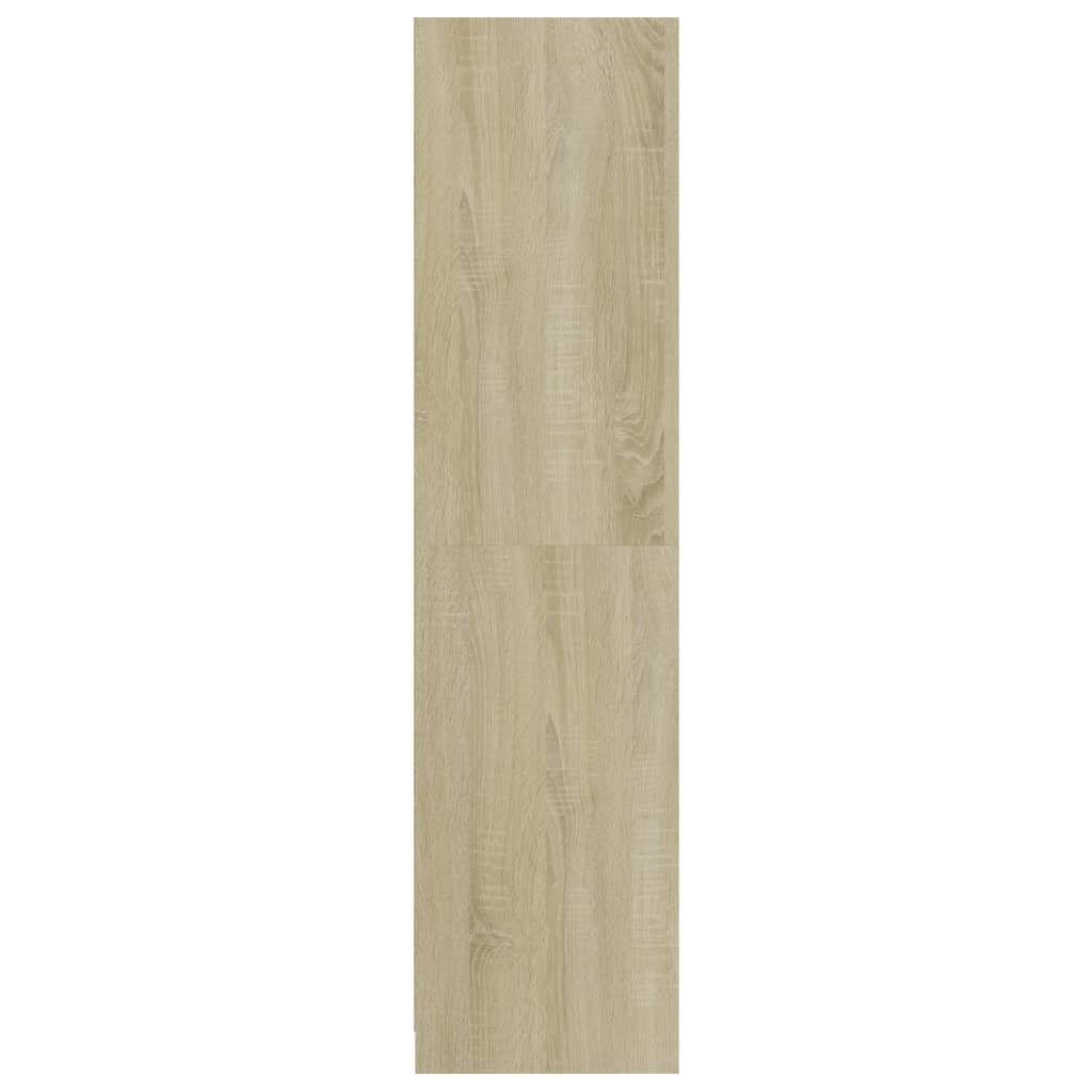 vidaXL Šatník, dub sonoma 100x50x200 cm, kompozitné drevo