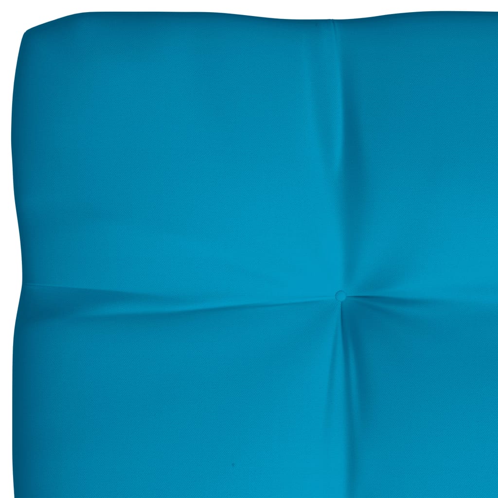 vidaXL Podložky na paletovú sedačku 7 ks modré