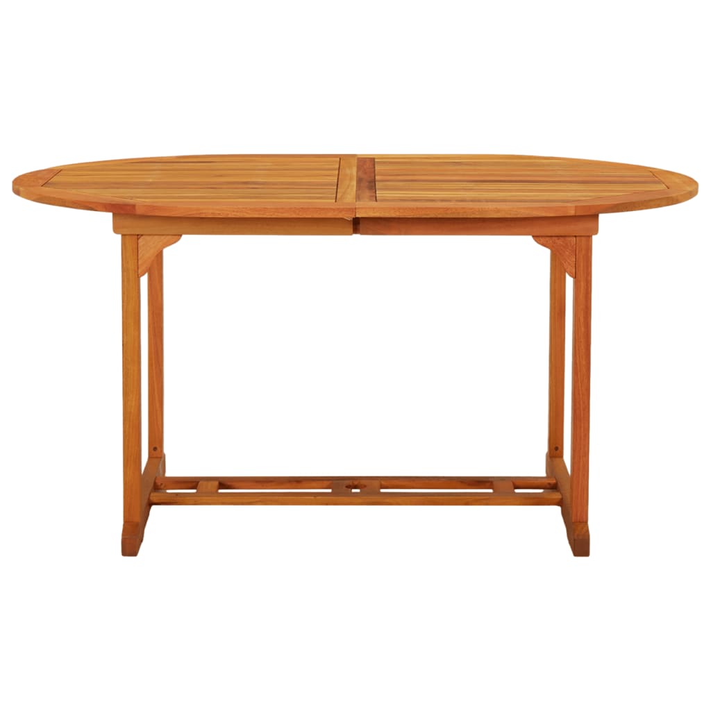 vidaXL Záhradný stôl 200x100x75 cm masívne eukalyptové drevo