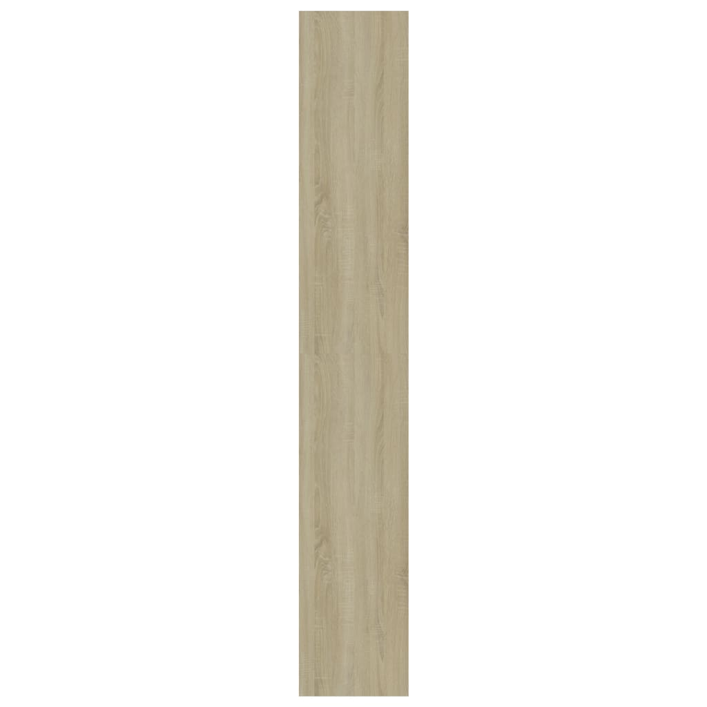 vidaXL Knižnica, dub sonoma 40x30x189 cm, kompozitné drevo