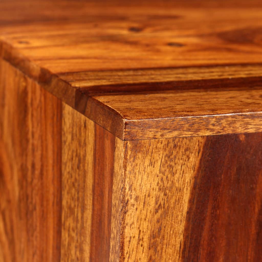 vidaXL Konferenčné stolíky, 2 ks, masív sheeshamové drevo, 40x40x40 cm