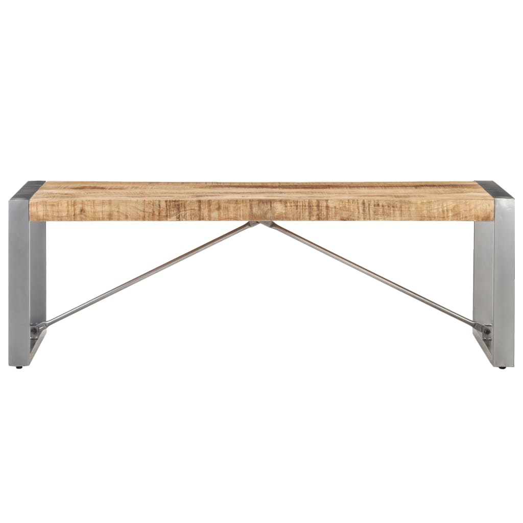 vidaXL Konferenčný stolík 120x60x40 cm, surové mangové drevo