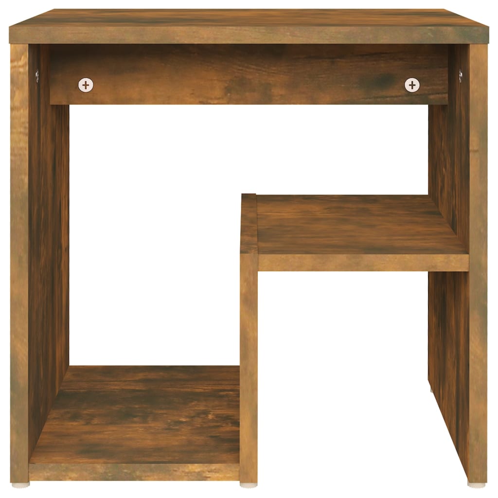 vidaXL Nočný stolík tmavý dub 40x30x40 cm spracované drevo