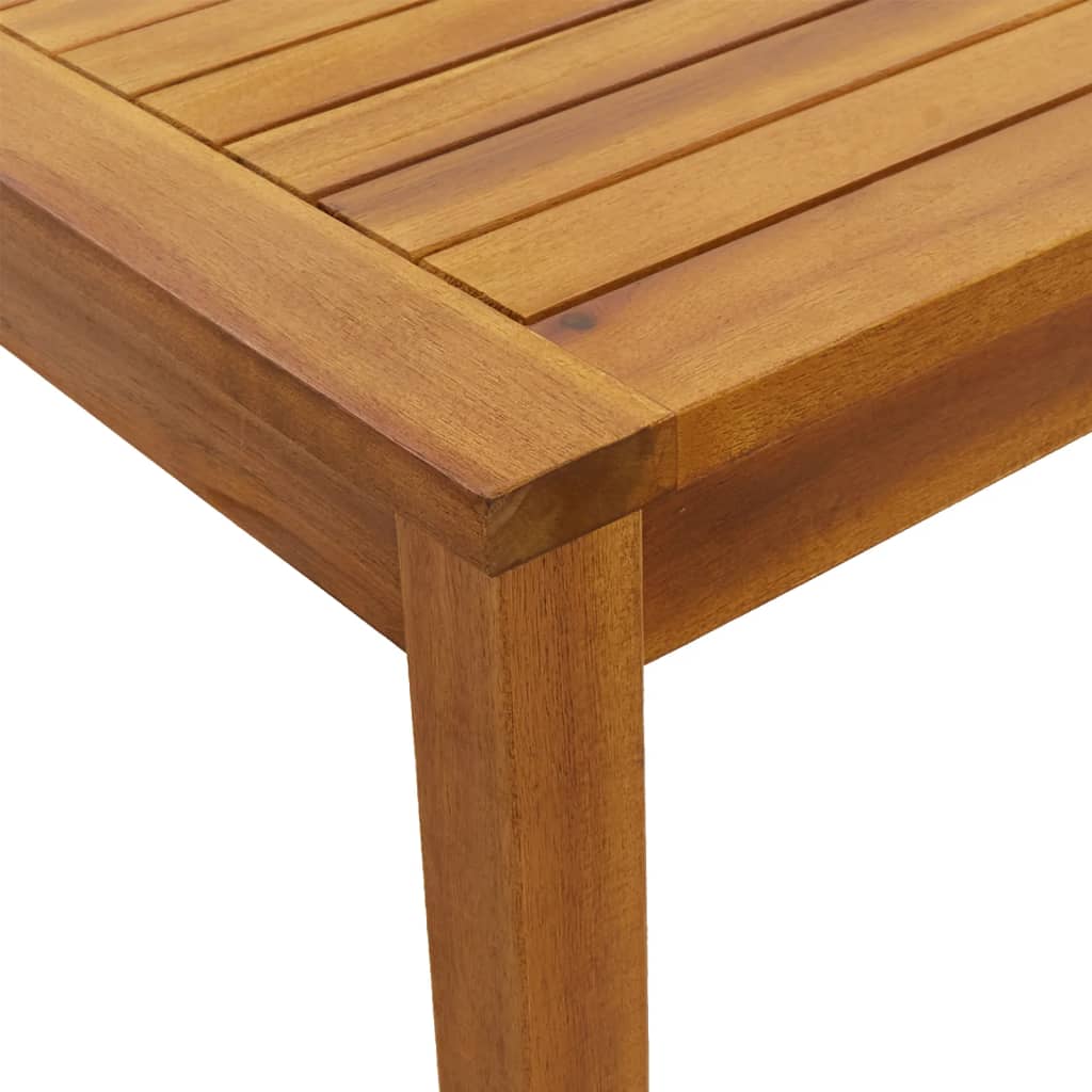 vidaXL Záhradný stôl 110x55x67 cm akáciový masív