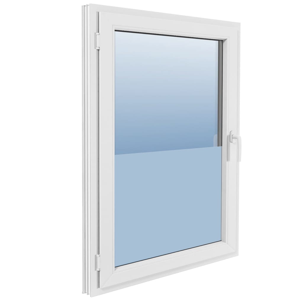 vidaXL Kompletne matná okenná fólia, mliečne sklo, lepiaca 0,9x100 m