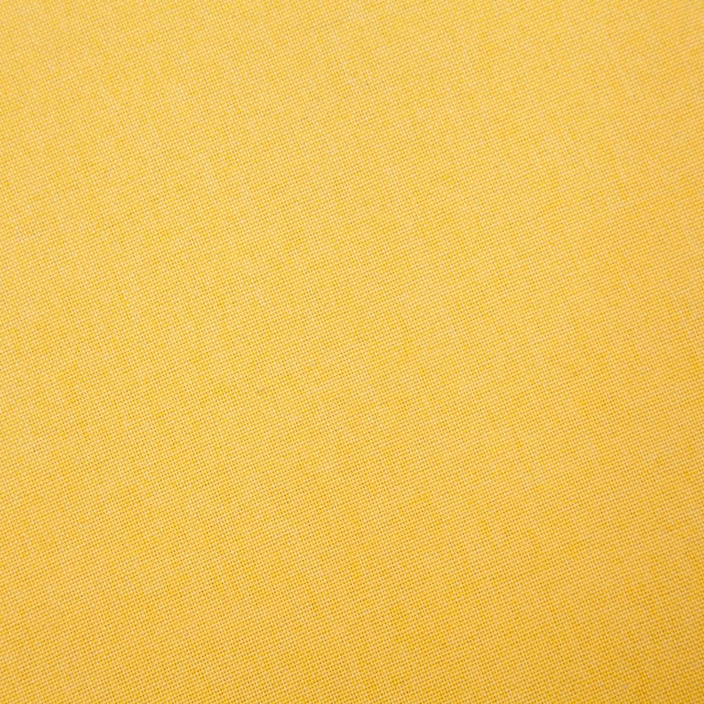 vidaXL Látková 2-dielna sedacia súprava žltá