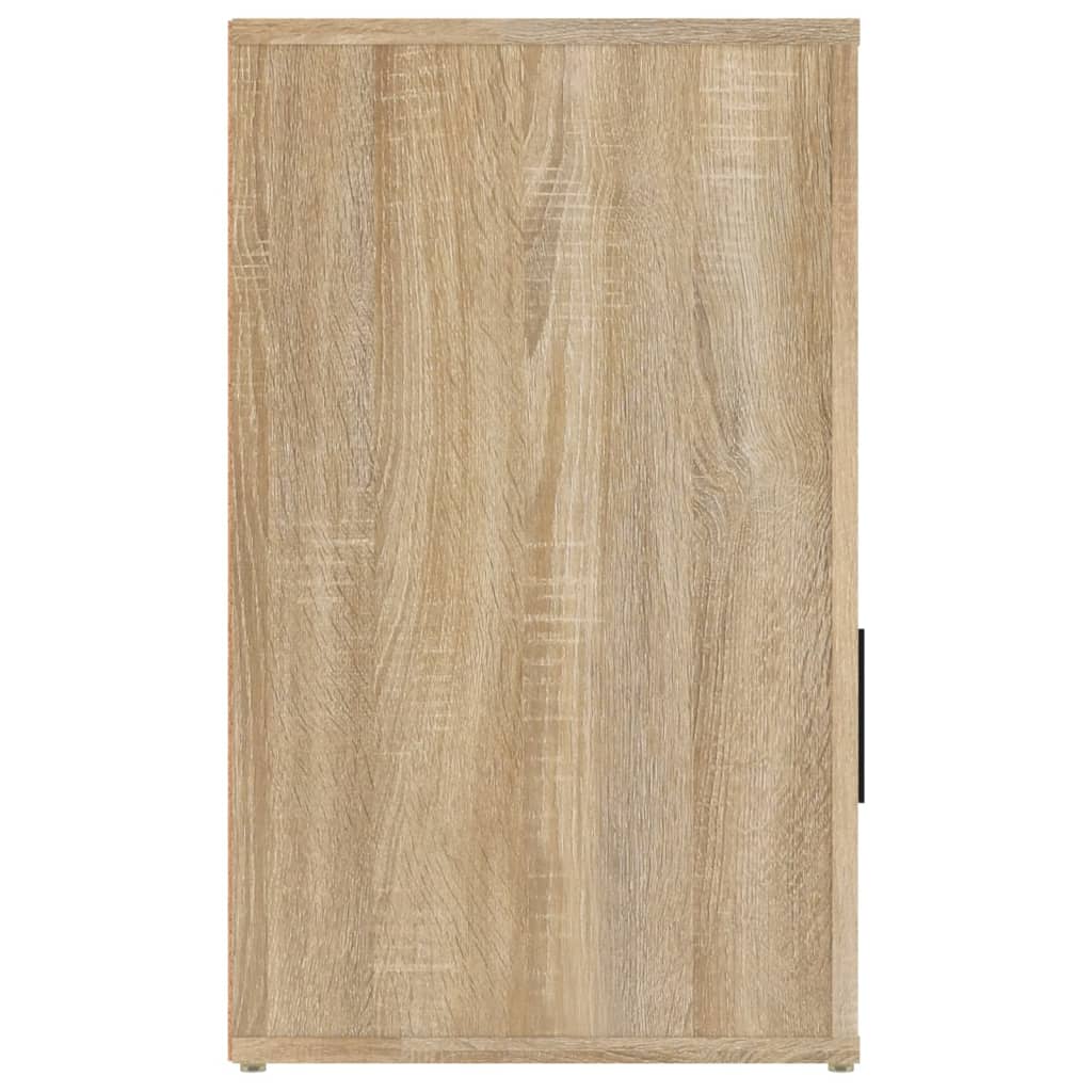 vidaXL Nočný stolík dub sonoma 50x36x60 cm spracované drevo