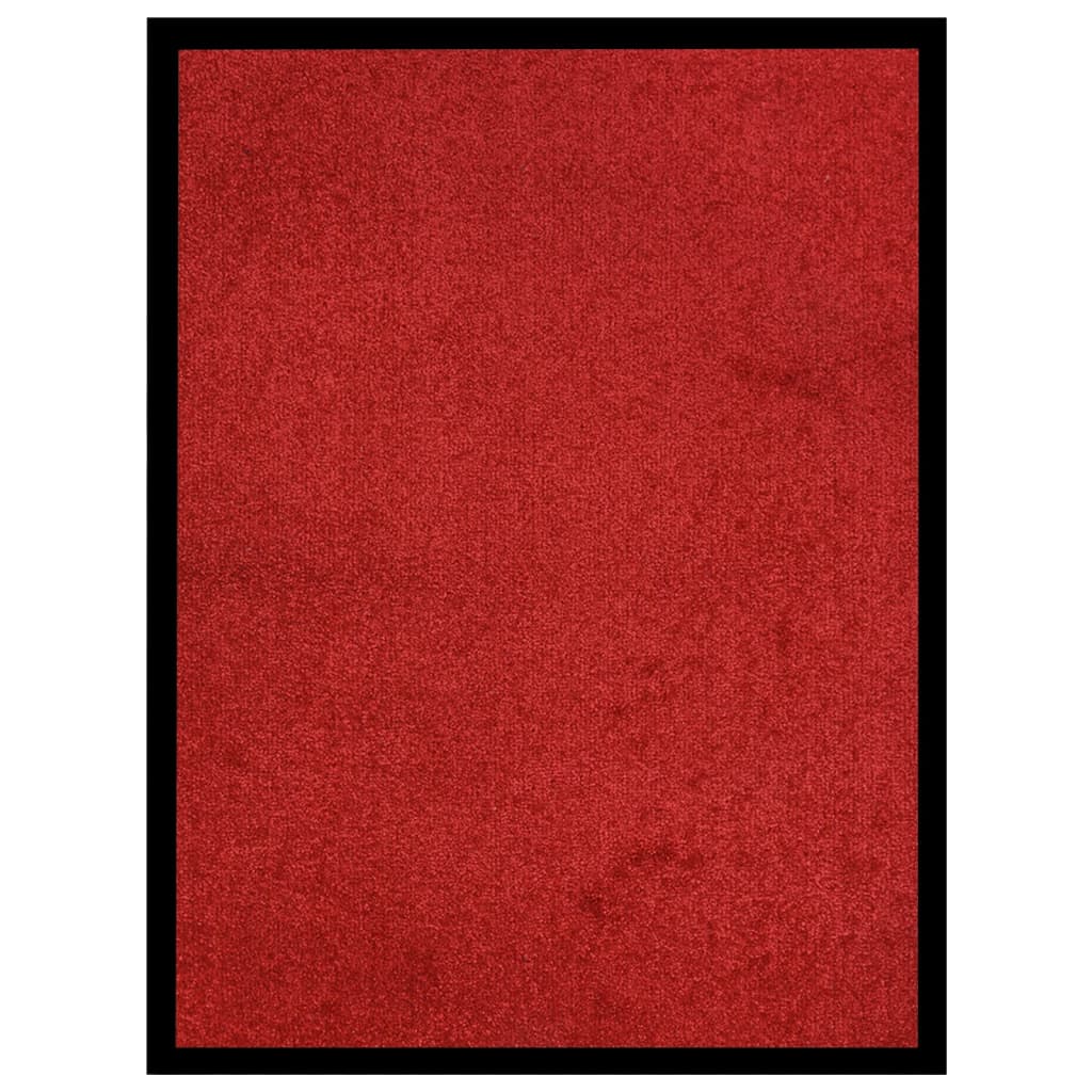vidaXL Rohožka červená 40x60 cm