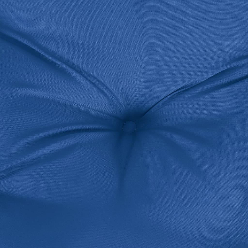 vidaXL Podložka na paletový nábytok, kráľovsky modrá 50x40x12cm, látka