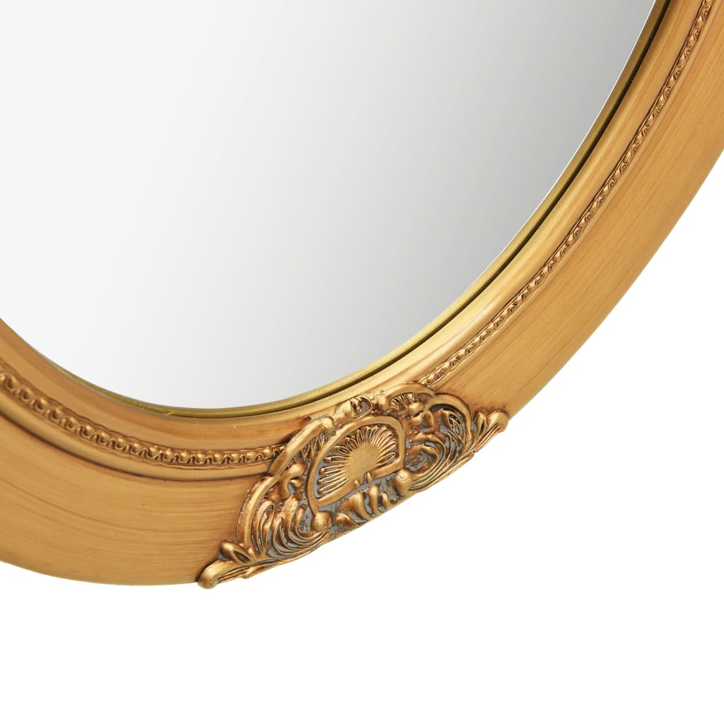 vidaXL Nástenné zrkadlo v barokovom štýle 50x70 cm zlaté