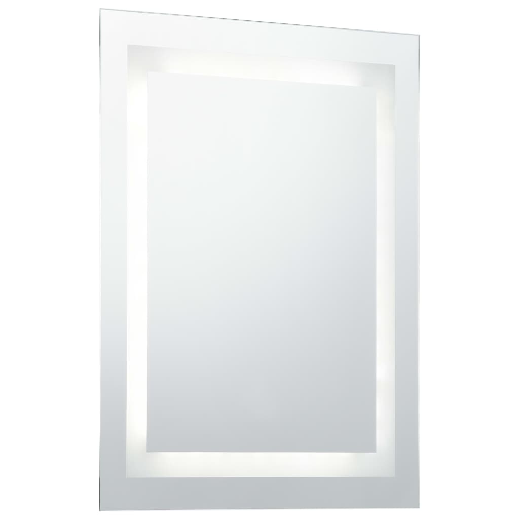 vidaXL Kúpeľňové zrkadlo s LED svetlom a dotykovým senzorom 60x100 cm