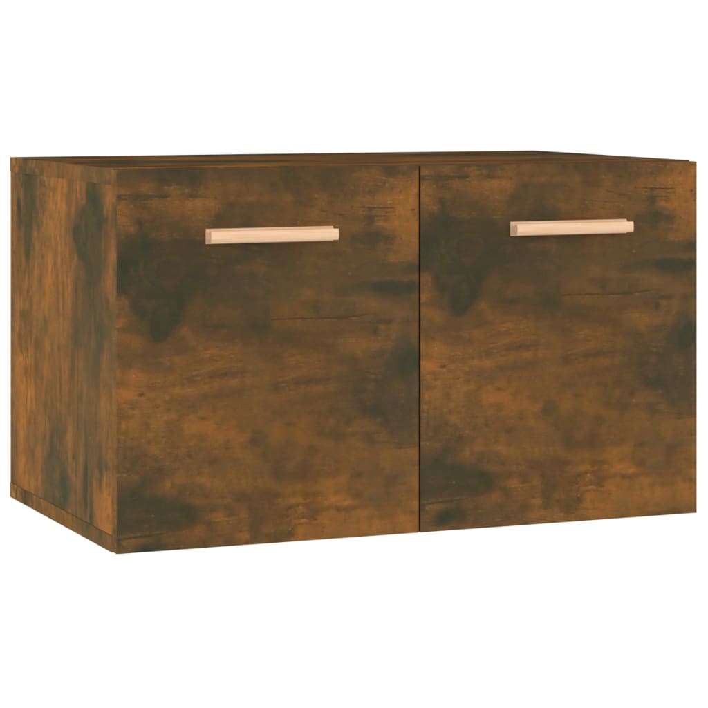 vidaXL Nástenná skrinka, tmavý dub 60x36,5x35 cm, kompozitné drevo