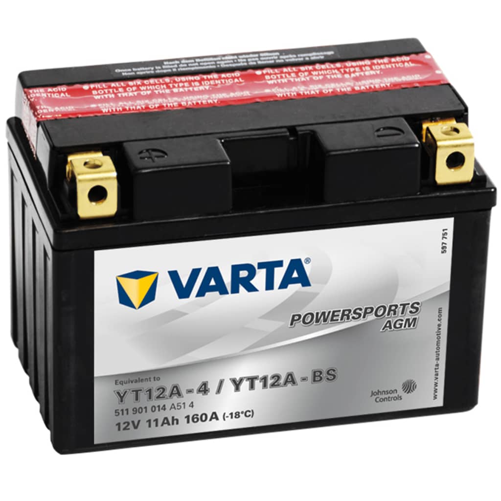 Varta AGM Batéria12 V 11 Ah YT12A-4 / YT12A-BS