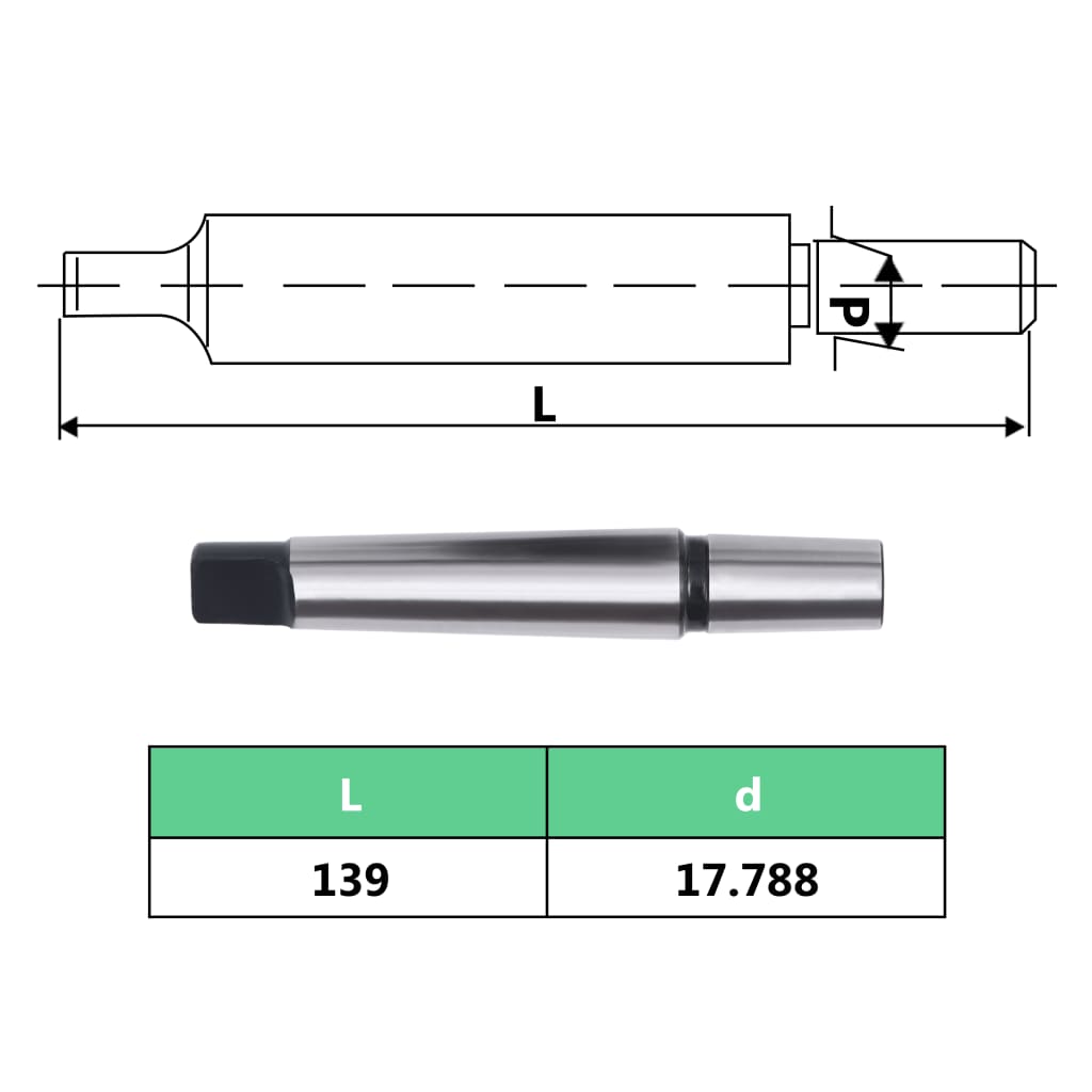 vidaXL Rýchloupínacie skľučovadlo MT3-B18 s upínacím rozsahom 16 mm