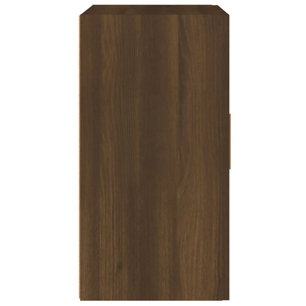 vidaXL Nástenná skrinka hnedý dub 60x30x60 cm spracované drevo