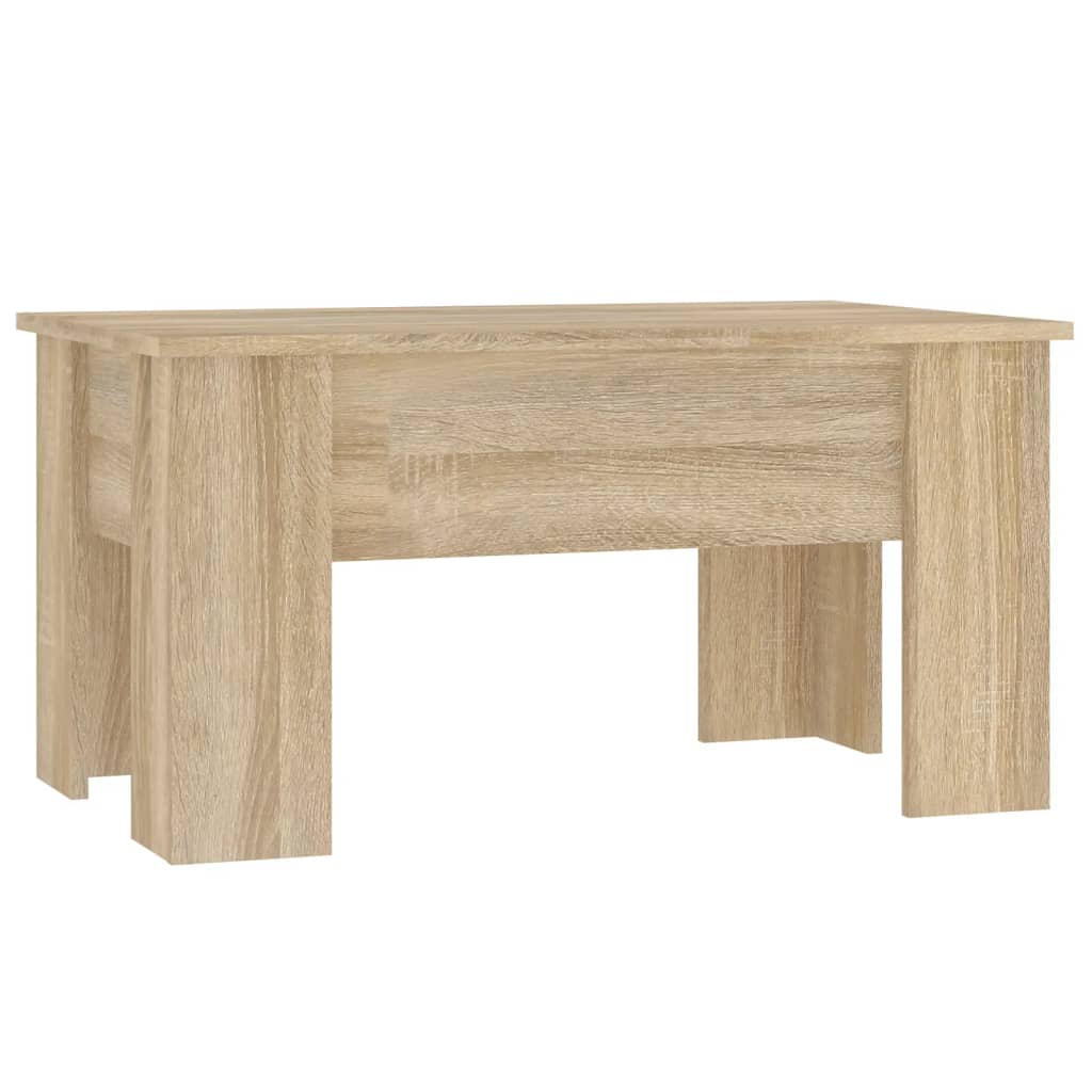 vidaXL Konferenčný stolík dub sonoma 79x49x41 cm spracované drevo