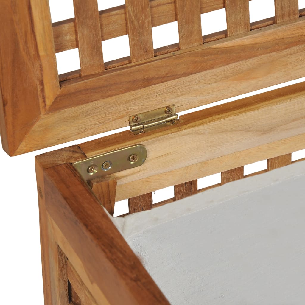 vidaXL Súprava truhlíc na bielizeň, 3 kusy, tíkové drevo