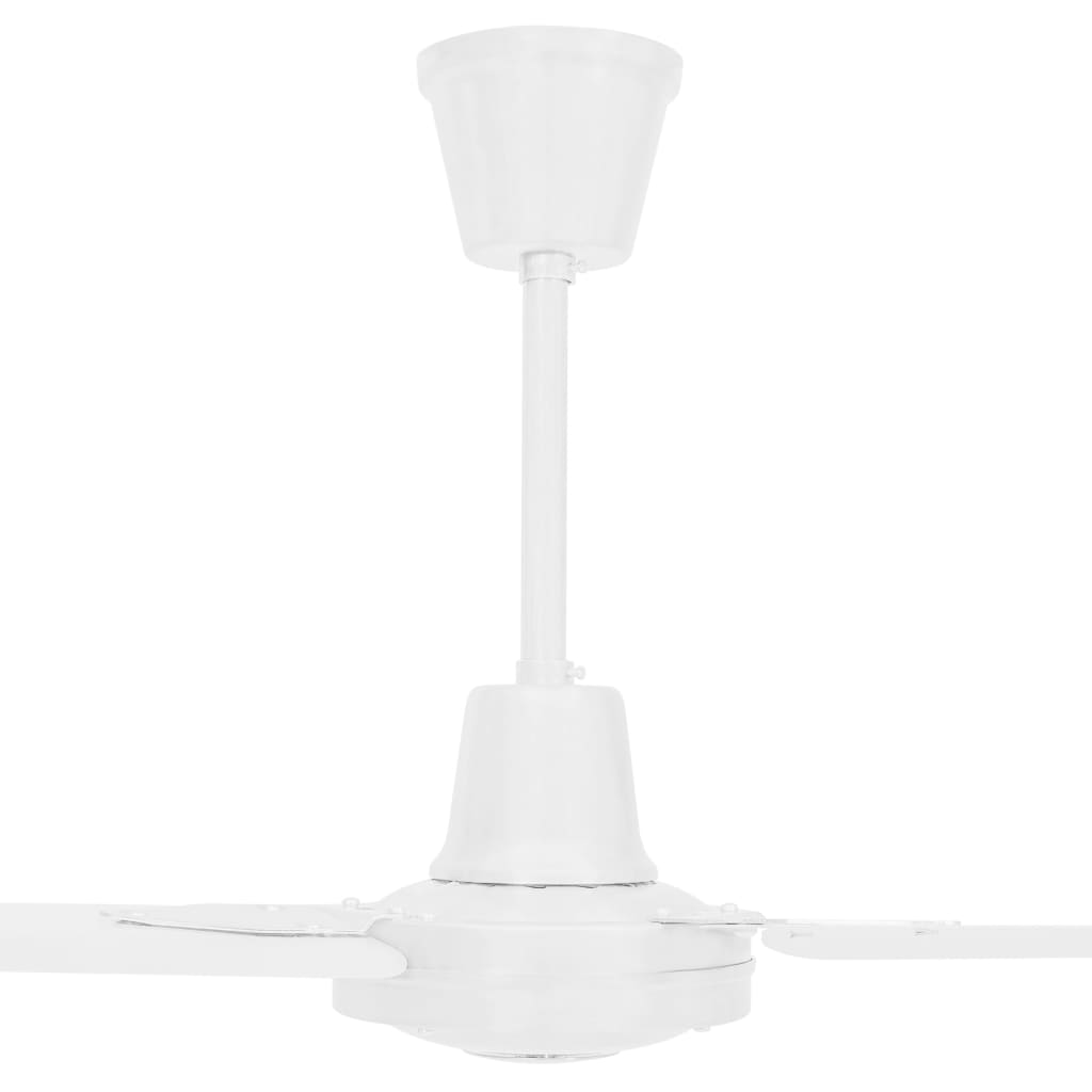 vidaXL Stropný ventilátor 142 cm biely