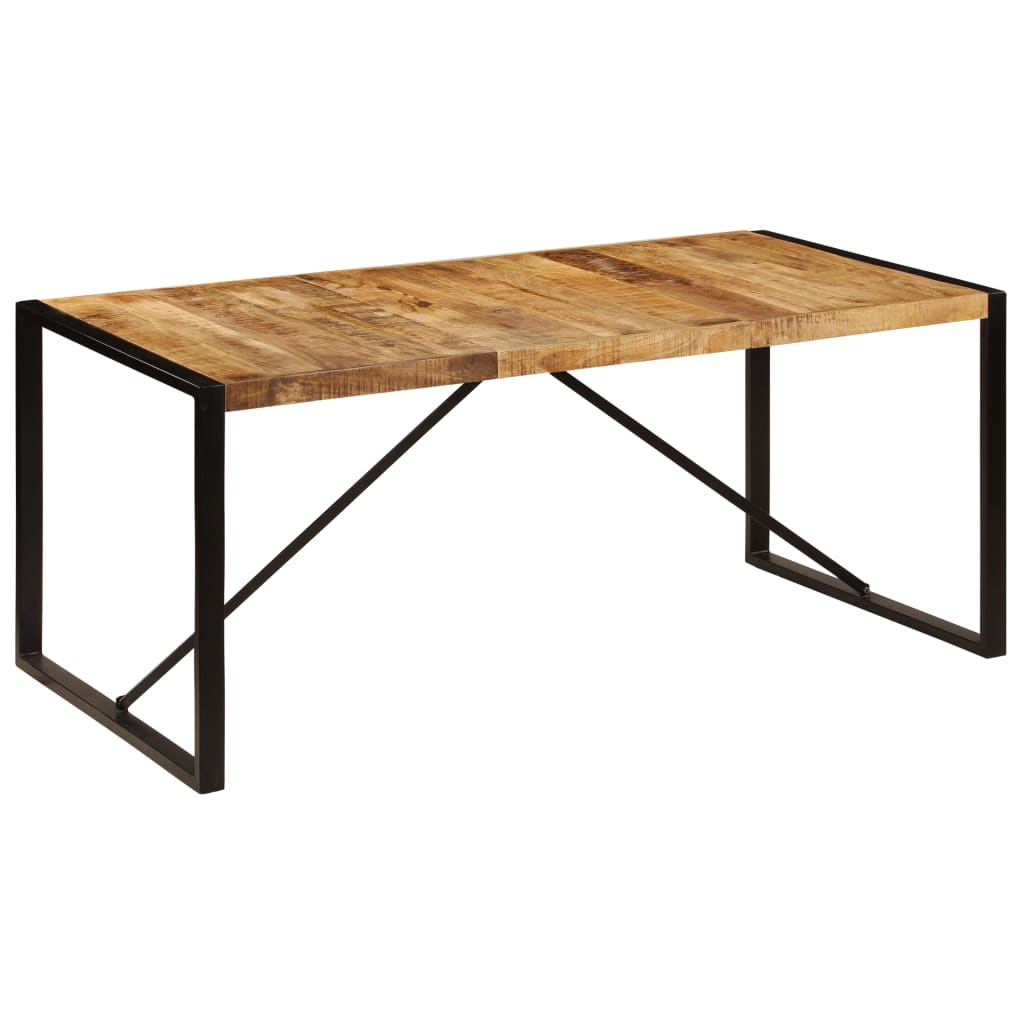 vidaXL Jedálenský stôl, surový mangový masív 180 cm