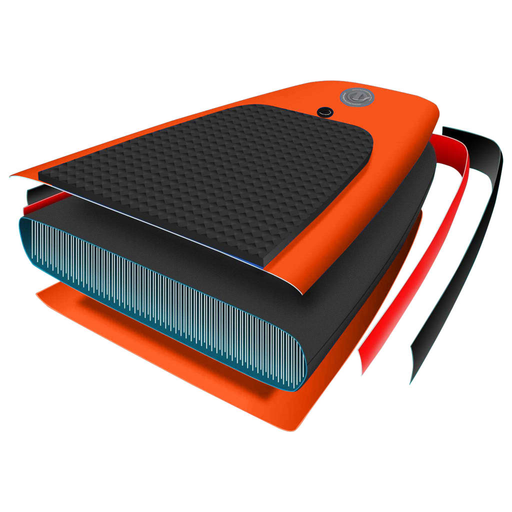 vidaXL Nafukovací Stand Up Paddleboard 320x76x15 cm oranžový