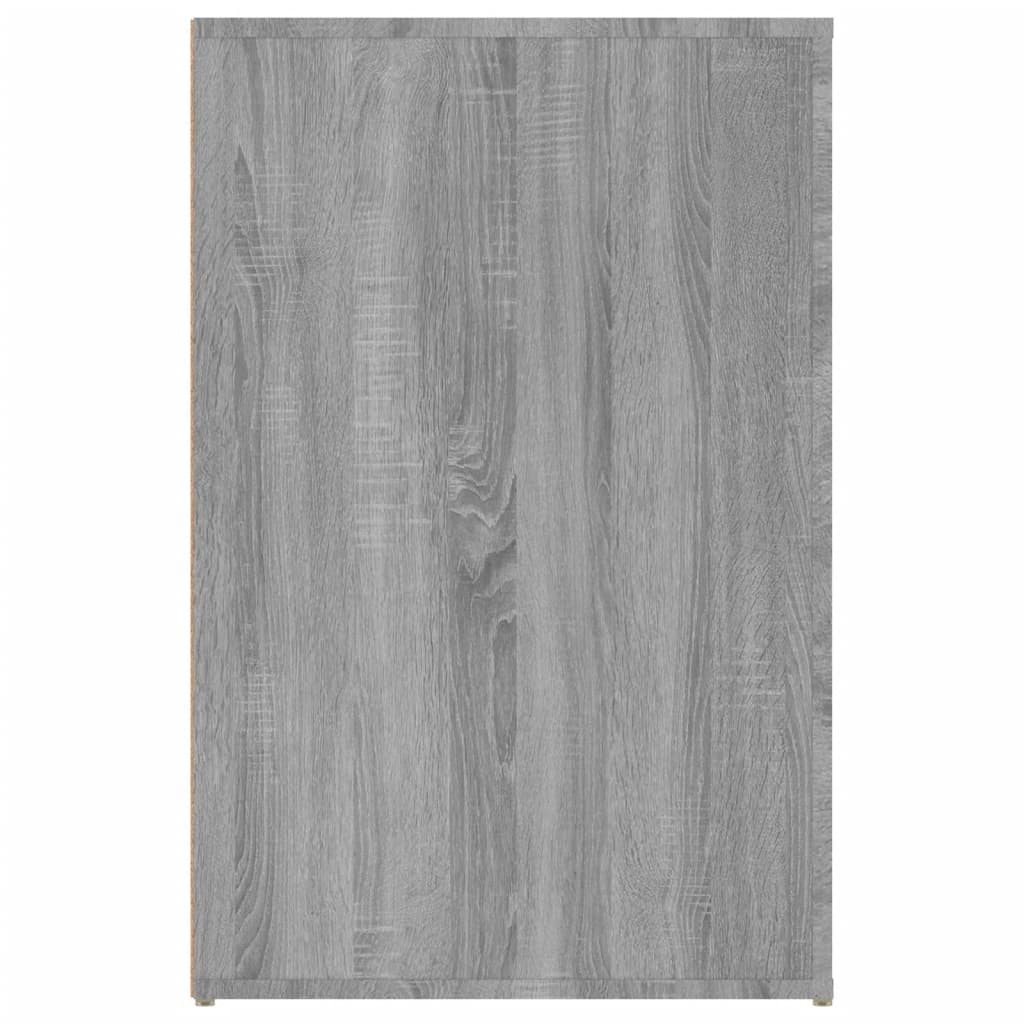vidaXL Stôl sivý dub sonoma 100x49x75 cm spracované drevo