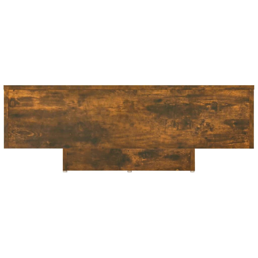 vidaXL Konferenčný stolík dymový dub 85x55x31 cm spracované drevo